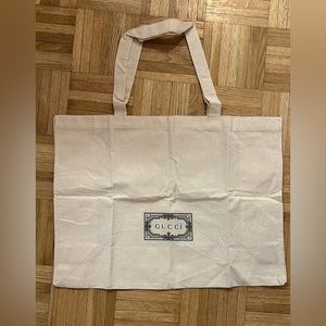 Gucci xl organic cotton tote